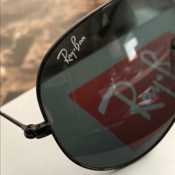💥BEST DEAL💥Rayban Aviator RB3025 Black G-15 - Picture 2 of 8